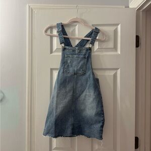 Denim Overalls Dress!